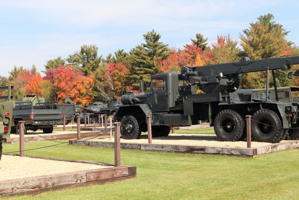 2021 Fall Colors at Fort McCoy's Equipment Park