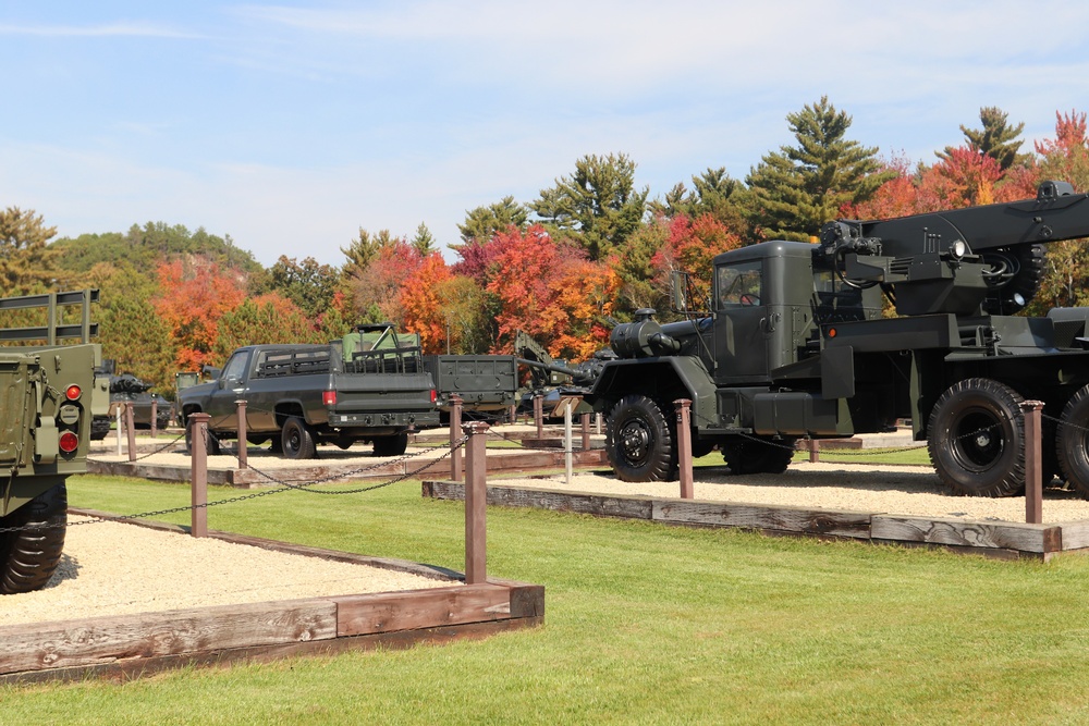 2021 Fall Colors at Fort McCoy's Equipment Park
