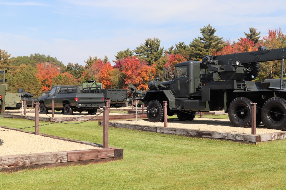2021 Fall Colors at Fort McCoy's Equipment Park