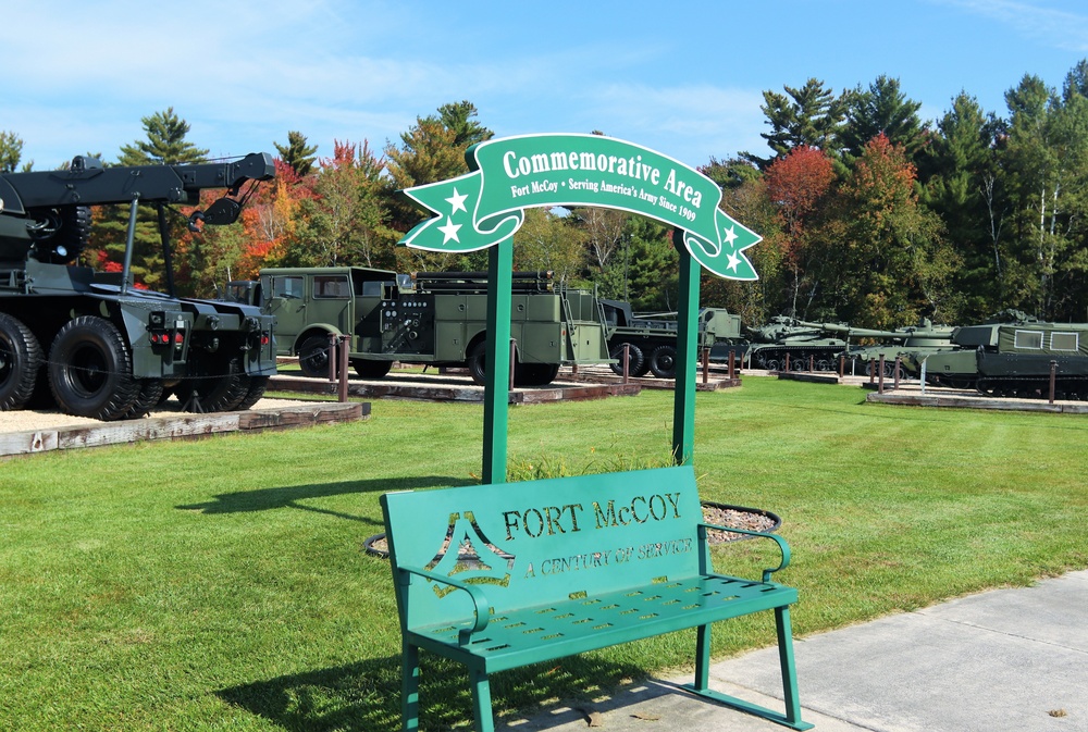 2021 Fall Colors at Fort McCoy's Equipment Park