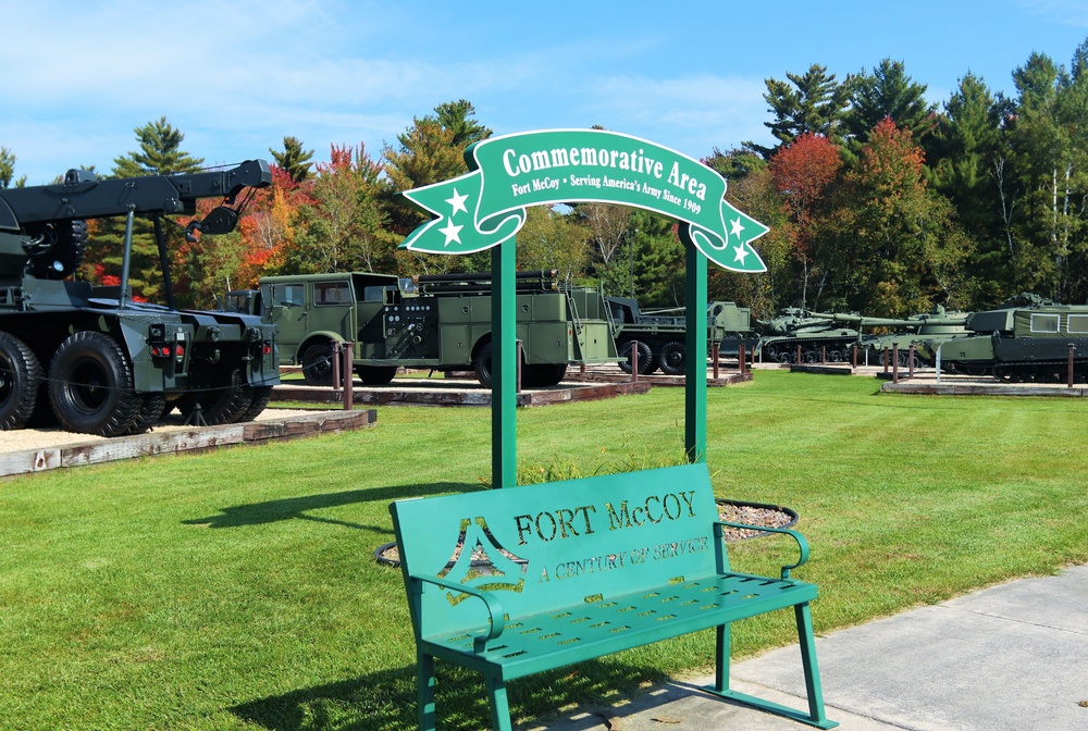2021 Fall Colors at Fort McCoy's Equipment Park