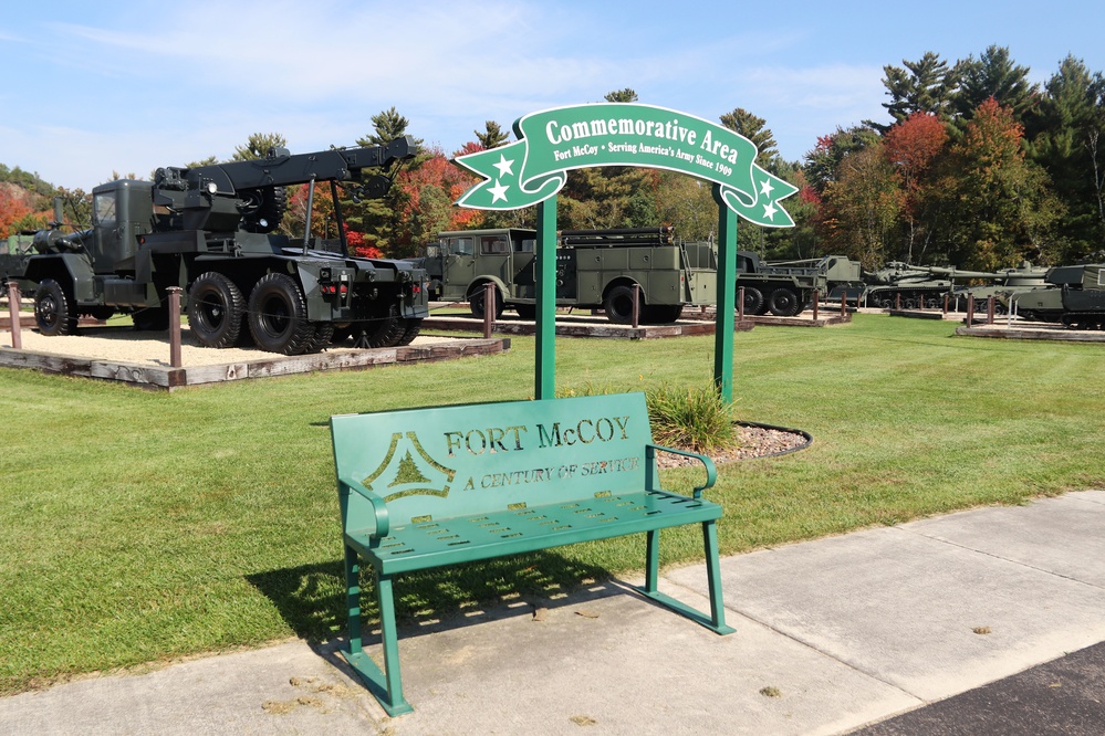 2021 Fall Colors at Fort McCoy's Equipment Park