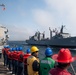 USS Mustin conducts replenishment with Peruvian Navy