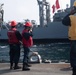 USS Mustin conducts replenishment with Peruvian Navy