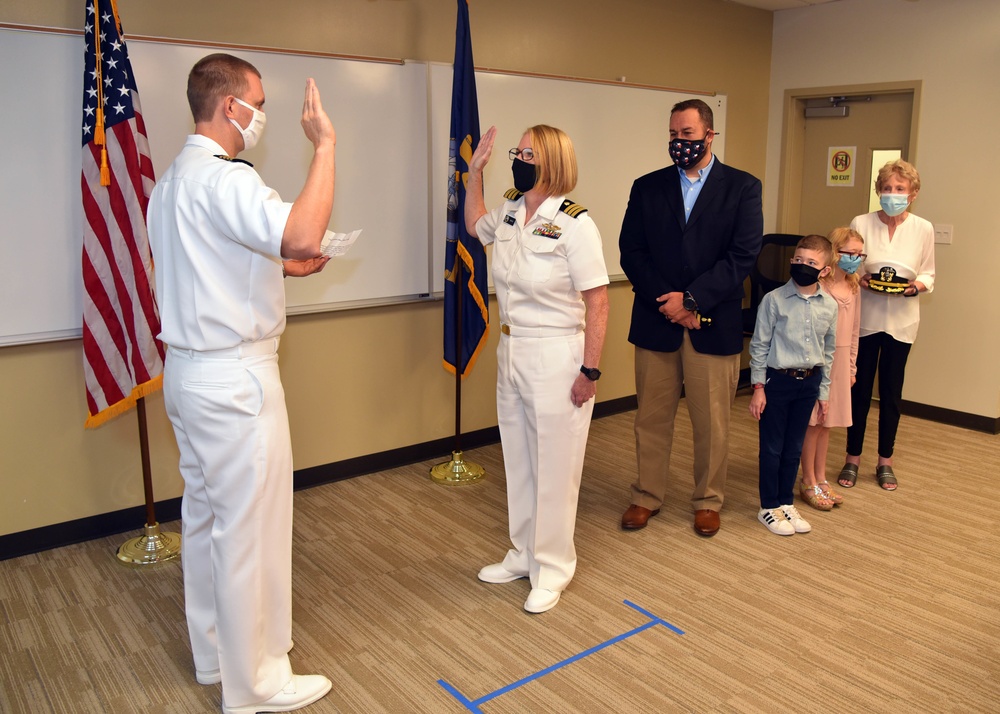 NAMRU San Antonio Executive Officer promoted to Navy Captain