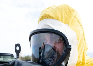 Emergency management Airmen hold radiological survey exercise