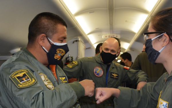 Patrol Squadron (VP) 9 during an intelligence, surveillance, and reconnaissance (ISR) mission