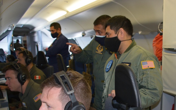 Patrol Squadron (VP) 9 during an intelligence, surveillance, and reconnaissance (ISR) mission