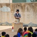 USS Constitution crew speaks at elementary school