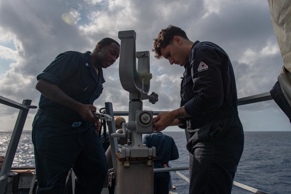 USS Higgins (DDG 76) operations.