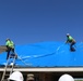 Hurricane Ida: Blue Roof installation