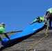 Hurricane Ida: Blue Roof installation