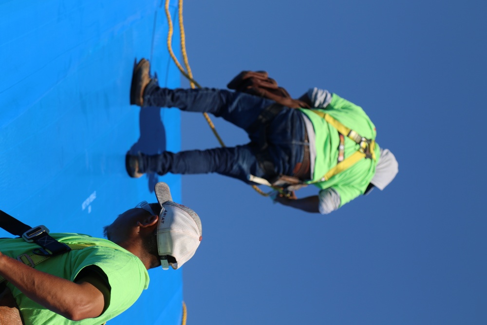 Hurricane Ida: Blue Roof installation