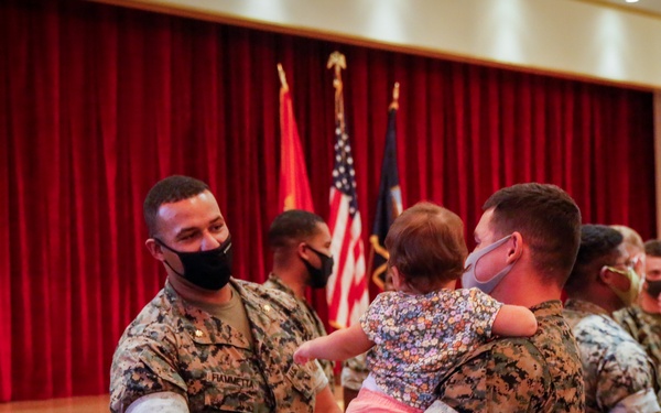 III MEF Information Group says farewell to 3rd Law Enforcement Battalion