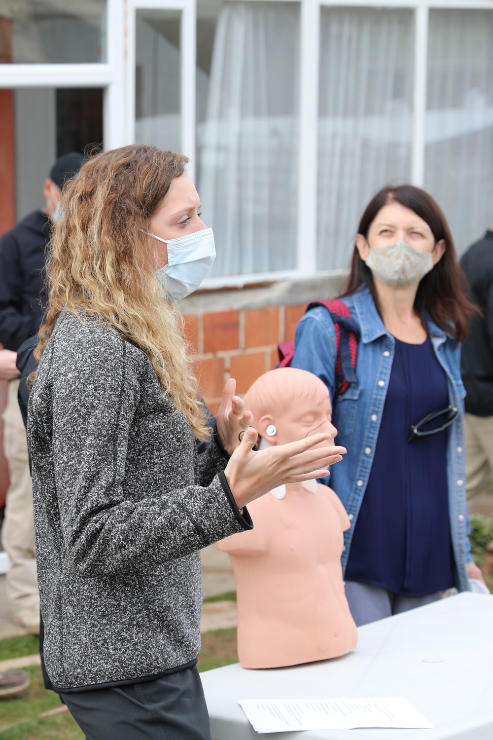 KFOR 29 Medical Staff Lead Breast Cancer Awareness Familiarization
