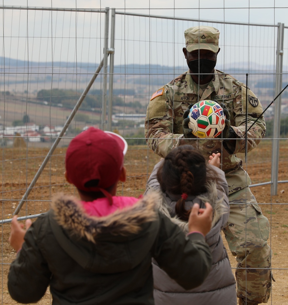 Task Force Ever Vigilant Makes a Difference at Camp Liya, Kosovo