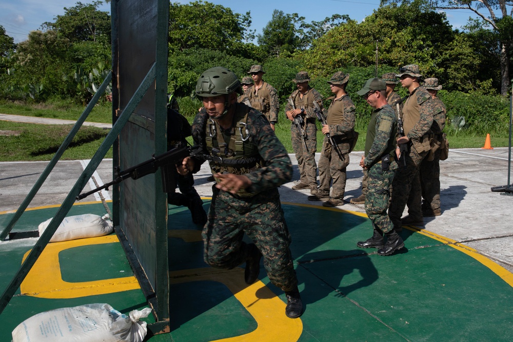 UNITAS 2021: U.S. Marines, Peruvians MOUT training