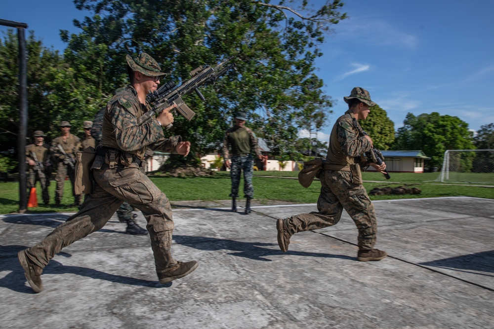 UNITAS 2021: U.S. Marines, Peruvians MOUT training