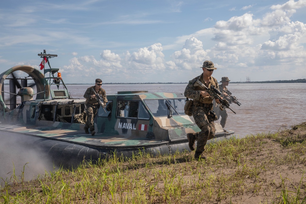 UNITAS 2021: U.S. Marines conduct littoral operations with Peruvian Marines