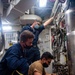 Sailors Conduct Maintenance of the Magazine Sprinkler Aboard USS Michael Murphy (DDG 112)