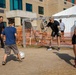 Soldiers Play Soccer with Afghan Guests