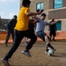 Soldiers Play Soccer with Afghan Guests