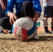 Soldiers Play Soccer With Afghan Personnel