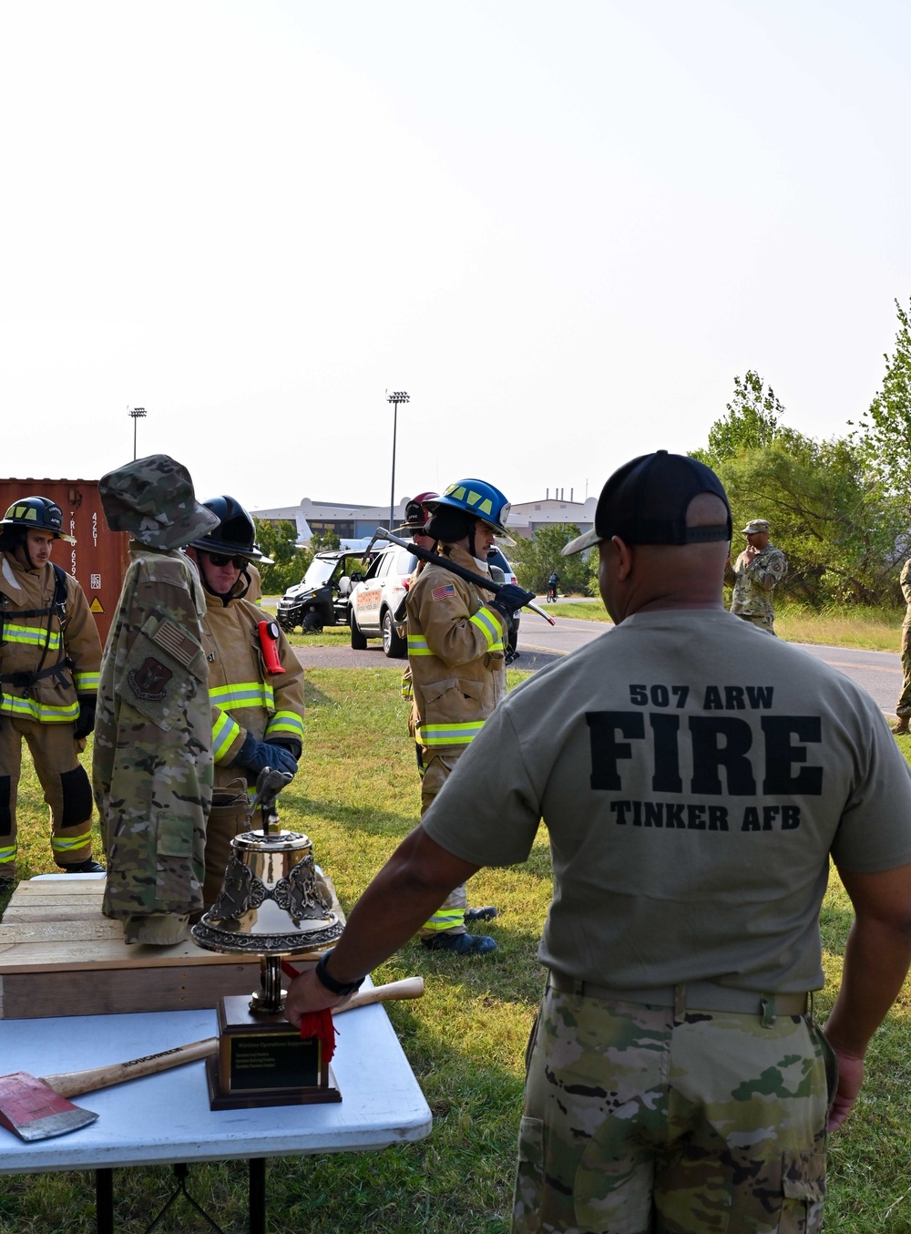 507th CES holds 12th annual 9/11 fire climb