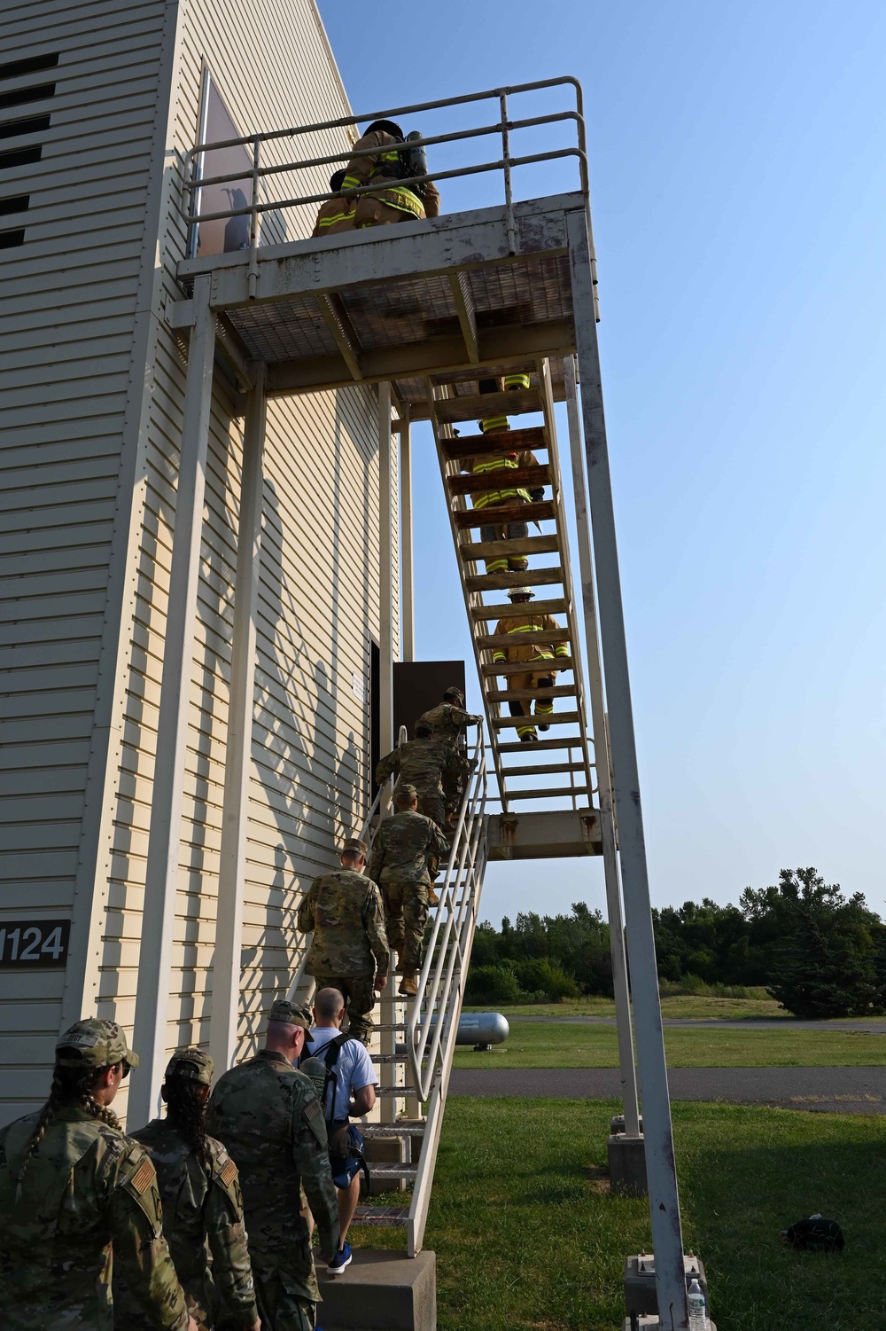507th CES holds 12th annual 9/11 fire climb