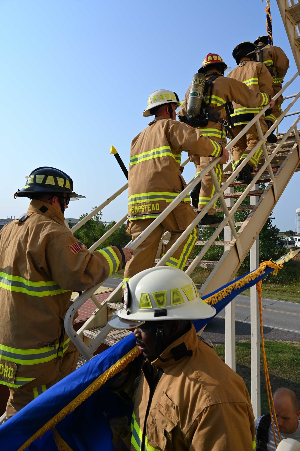 507th CES holds 12th annual 9/11 fire climb