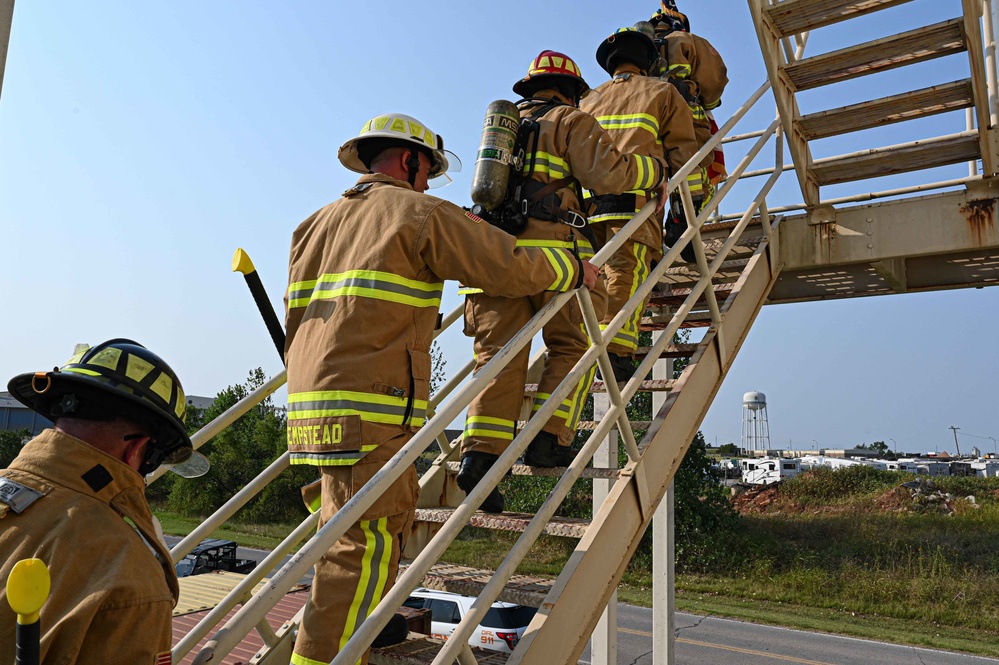 507th CES holds 12th annual 9/11 fire climb