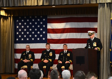 Change of Command ceremony for Los Angeles-class attack submarine USS Providence (SSN 719) at Naval Base Kitsap-Bangor, Oct. 1, 2021.