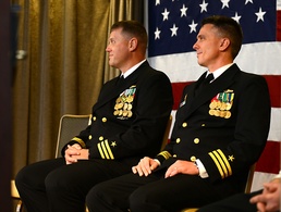 Change of Command ceremony for Los Angeles-class attack submarine USS Providence (SSN 719) at Naval Base Kitsap-Bangor, Oct. 1, 2021.