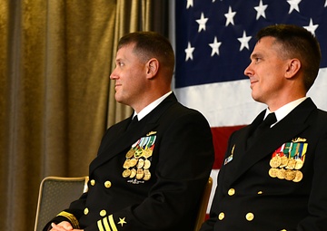 Change of Command ceremony for Los Angeles-class attack submarine USS Providence (SSN 719) at Naval Base Kitsap-Bangor, Oct. 1, 2021.