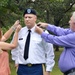 Father and son celebrate shared promotion date, unit, rank, 27 years apart