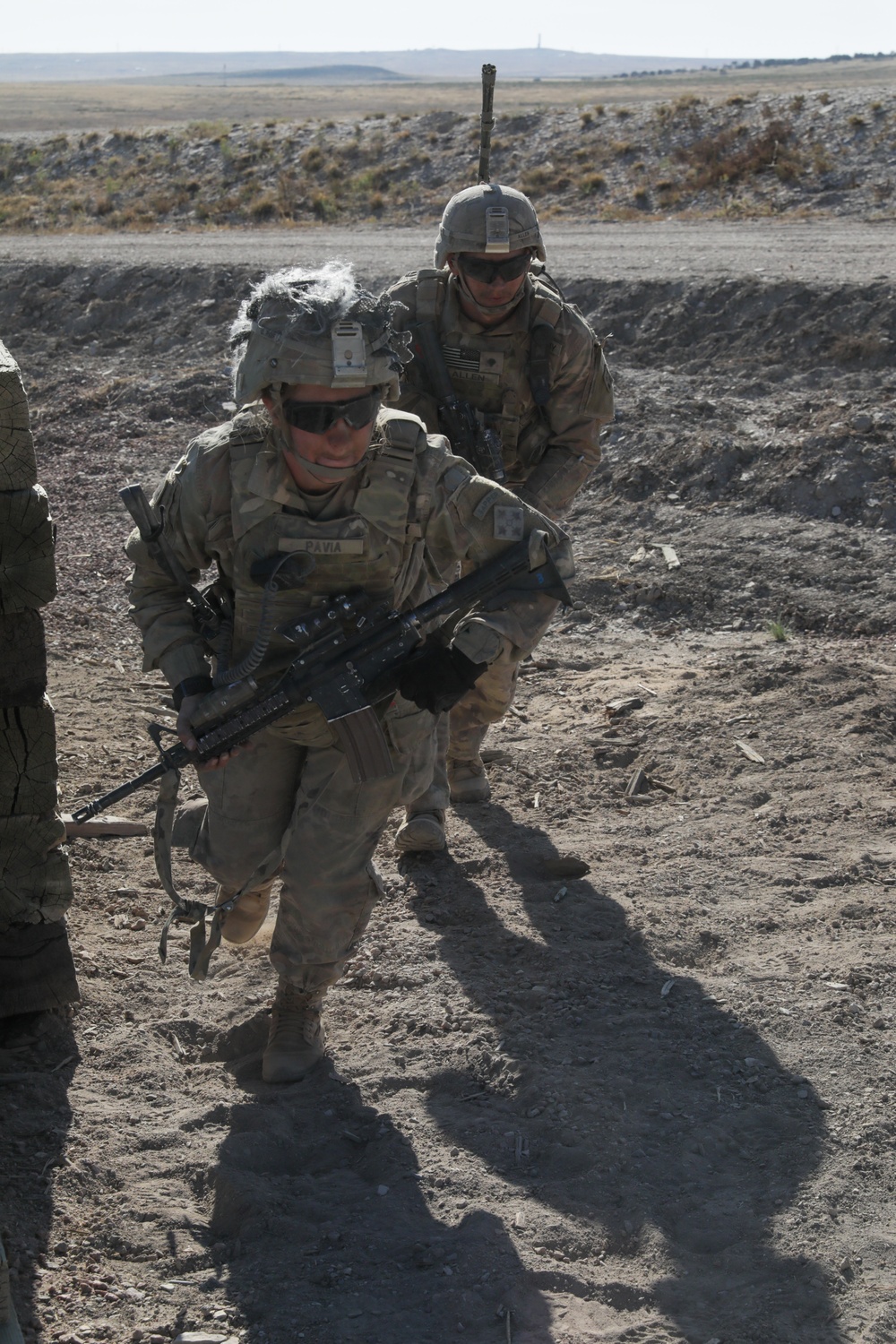 1st Battalion 8th Infantry Regiment Soldiers conduct platoon live fire exercises Sept. 24, 2021