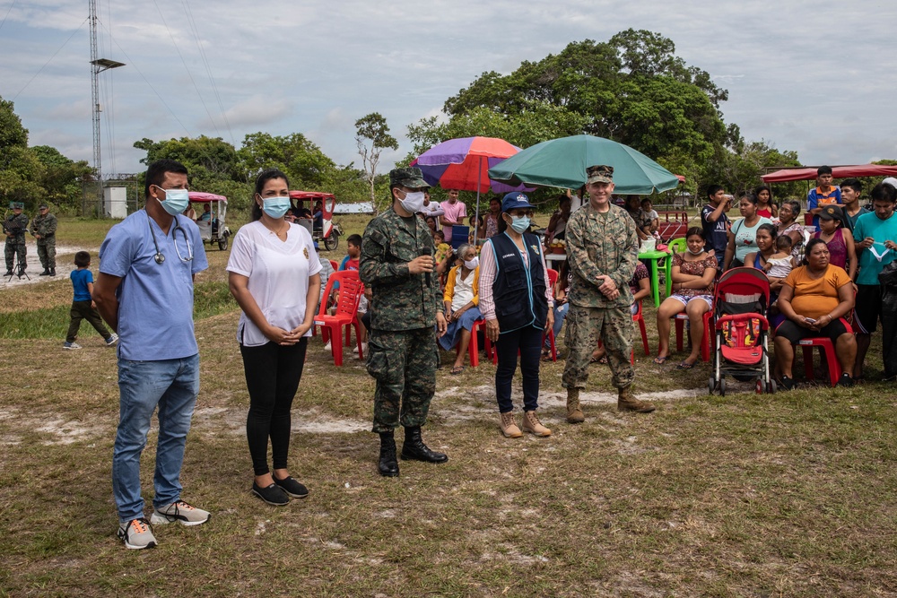 UNITAS 2021: U.S. Marines participate in Peruvian community event