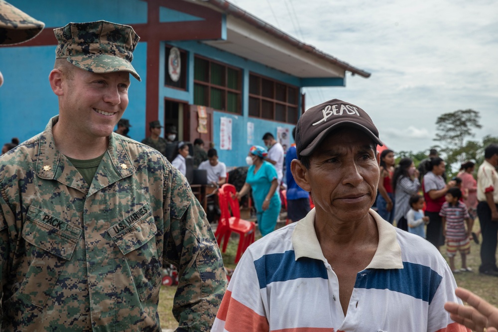 UNITAS 2021: U.S. Marines participate in Peruvian community event