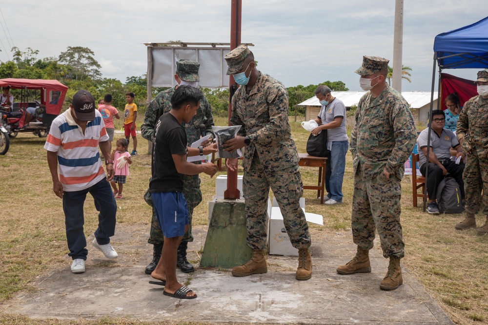 UNITAS 2021: U.S. Marines participate in Peruvian community event