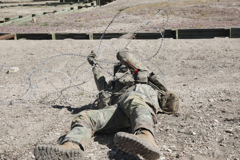 1st Battalion 8th Infantry Regiment Soldiers conduct platoon live fire exercises, Sept. 24, 2021