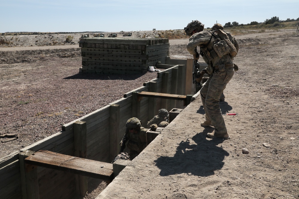 1st Battalion, 8th Infantry Regiment Soldiers conduct platoon live fire exercises, Sept. 24, 2021