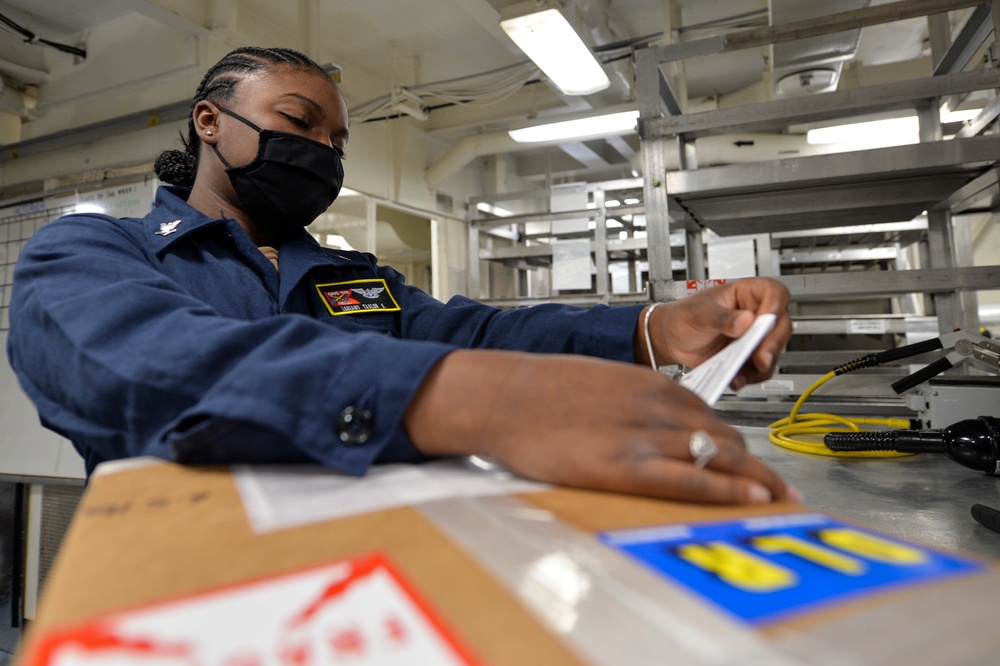 Truman is operating in the Atlantic Ocean in support of naval operations to maintain maritime stability and security in order to ensure access, deter aggression and defend U.S., allied and partner interests.