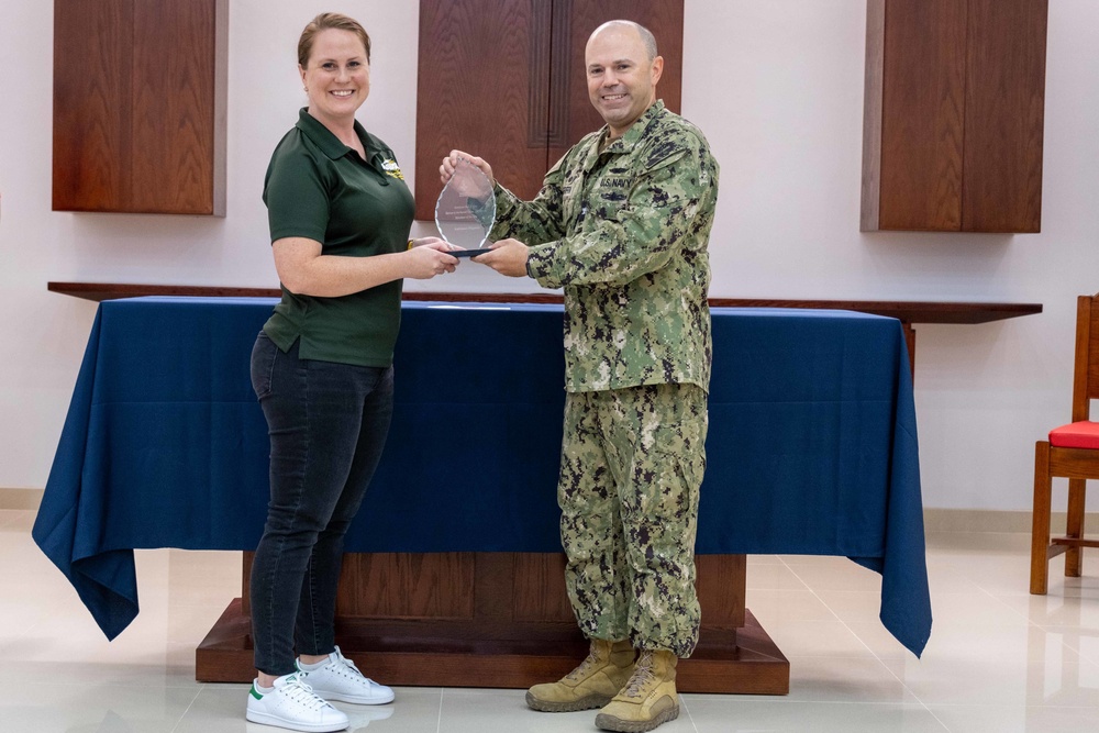 American Red Cross Service to the Armed Forces Volunteer of the Year award