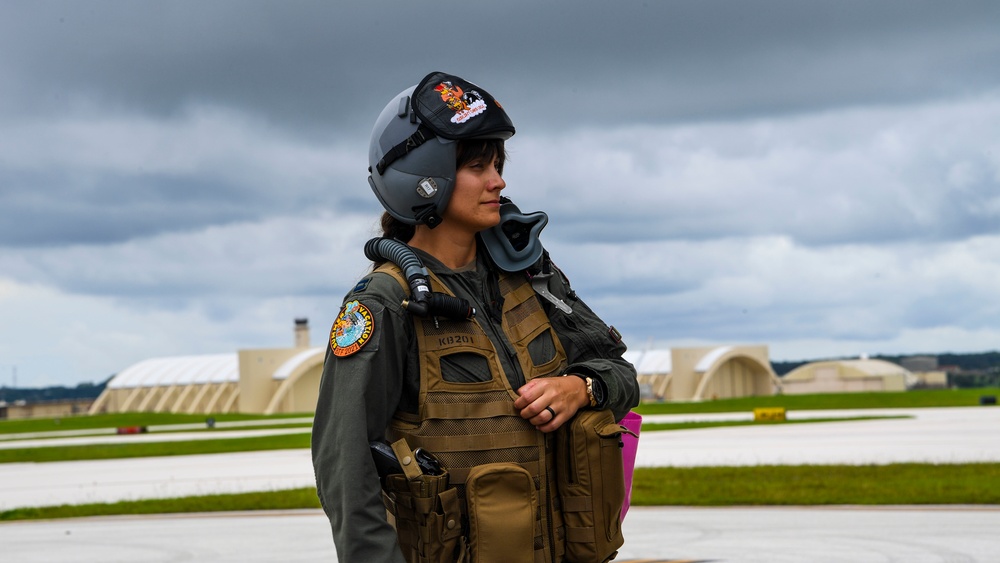 Captain's first deployment during Bomber Task Force Mission