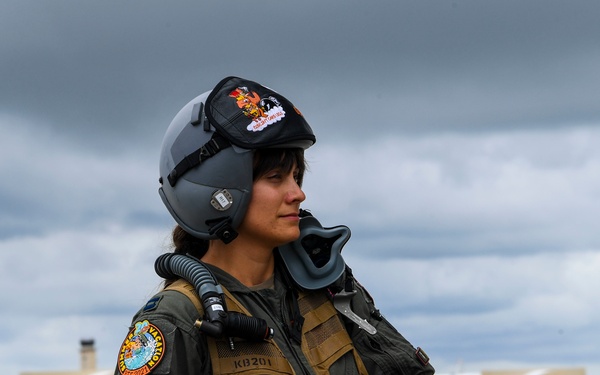 Captain's first deployment during Bomber Task Force Mission