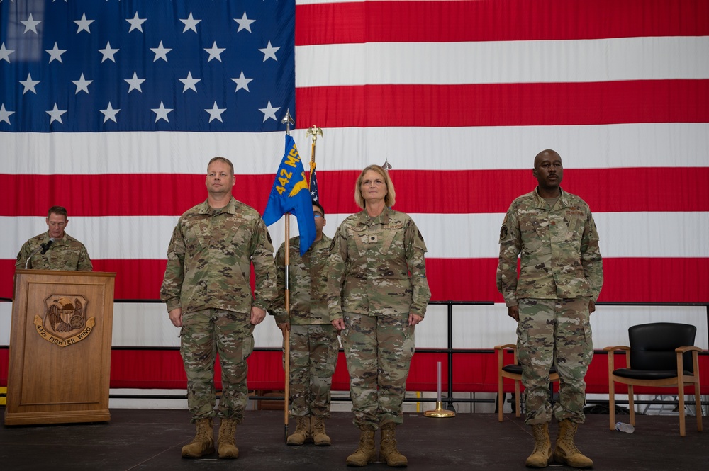 Haynes assumes command of 442 FSS