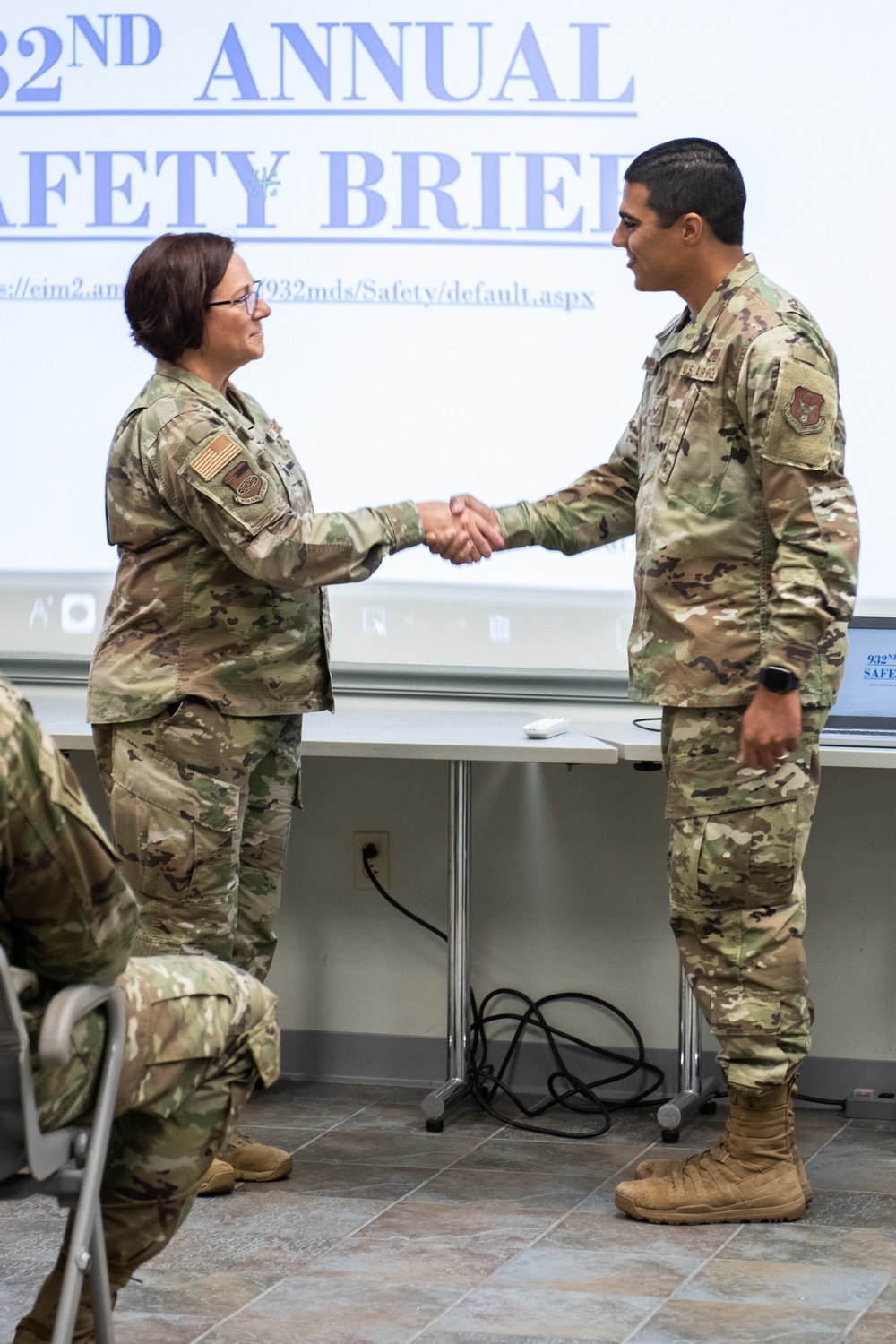 932nd IG office Coins Airman