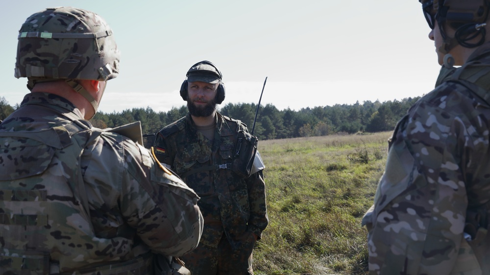 &quot;Burt's Knights&quot; complete multidomain firing exercise with NATO Partners