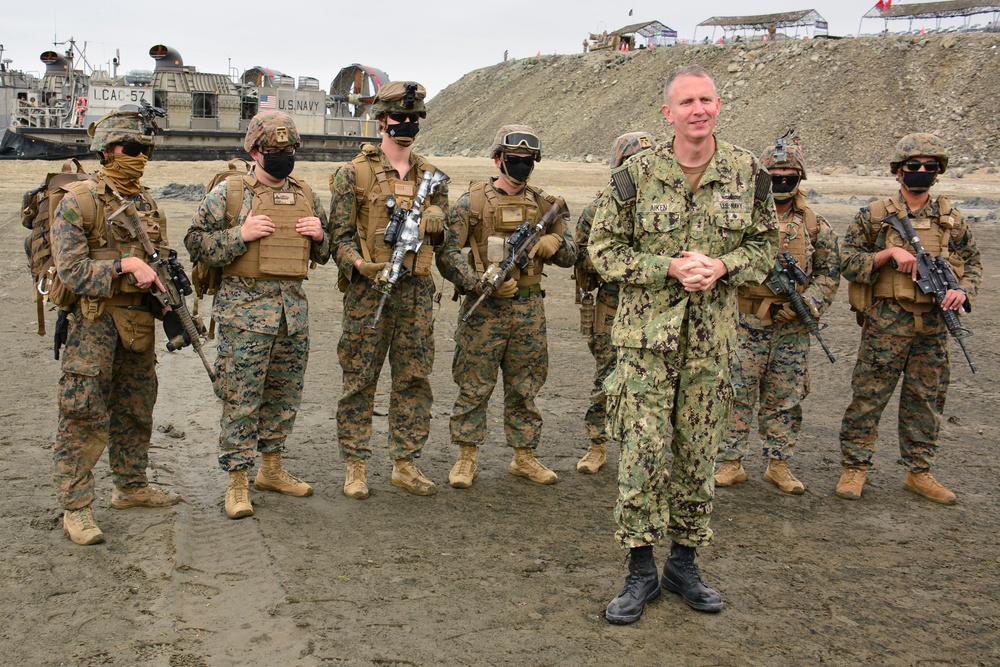 Rear Adm. Jim Aiken is Interviewed