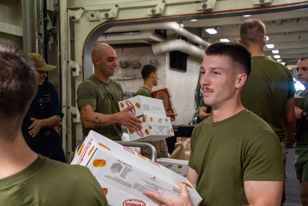 USS Portland Working Party